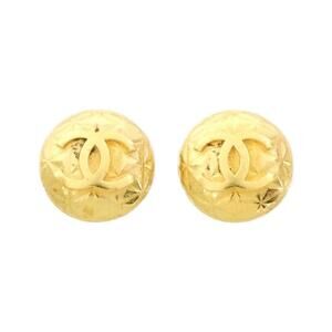 CHANEL Gold Earrings